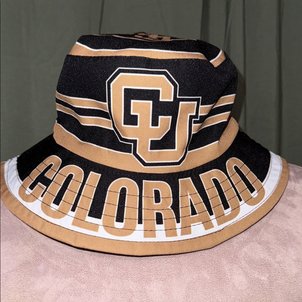 Colorado Bucket Hat in Black and Tan